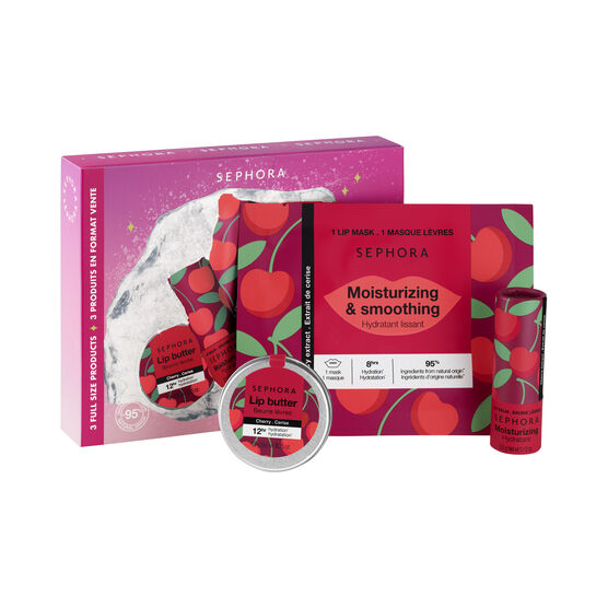 COLORFUL SKINCARE CHERRY LIP SET-24 XMS